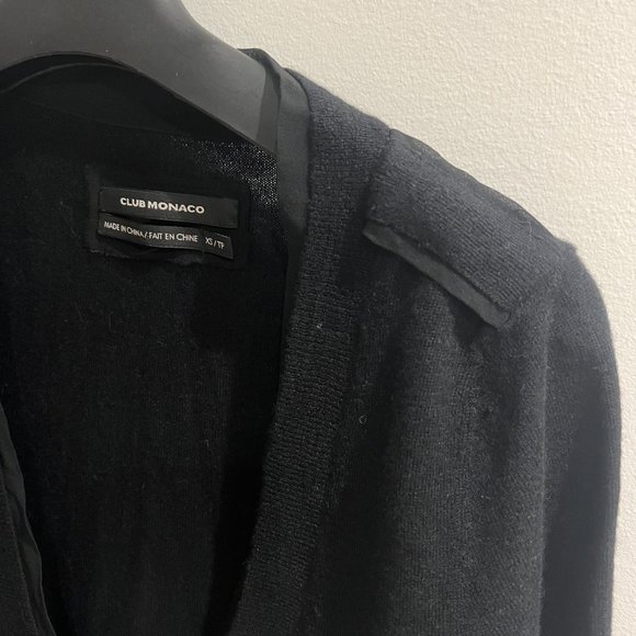 Club Monaco Black Wool Sweater - Picture 3 of 5